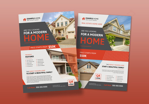 Realestate FlyerL ayout