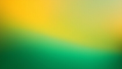 modern and simple green and yellow gradient colors background with grain rough texture