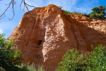 Parque natural de las minas romanas de Las M&eacute;dulas, Le&oacute;n, Espa&ntilde;a