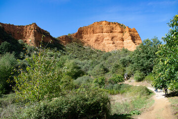 Parque natural de las minas romanas de Las Médulas, León, España