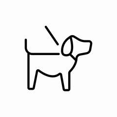 pet dog icon sign vector