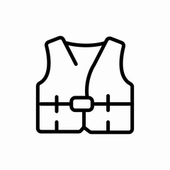 safety uniform icon sign vector