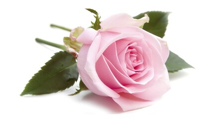Fototapeta premium Beautiful composition spring flowers. Bouquet of pink tulips flowers on pastel pink background. Valentine's Day, Easter, Birthday, Happy Women's Day, Mother's Day. Flat lay, top view, copy space