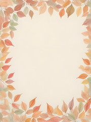 Fototapeta premium Autumn backdrop