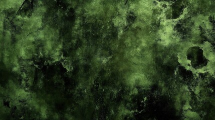 Fototapeta premium Dark Green Grainy Texture Background