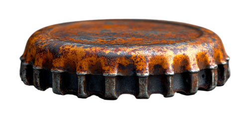 a close up of a bottle cap. 