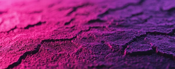 Colorful textured surface with vibrant purple and pink hues.