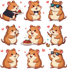 Cartoon Hamsters Collection
