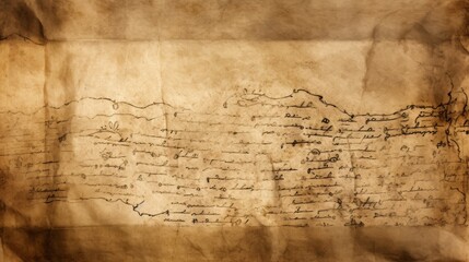 Fototapeta premium A weathered wooden patio, featuring uneven planks with rich textures