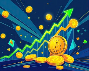 Bitcoin cryptocurrency chart forex trading investment bull run sign