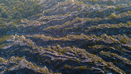 Volcano rock texture and background. Rock texture. Abstract texture and background 