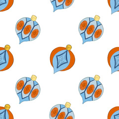 Doodle Cute christmas isolated 