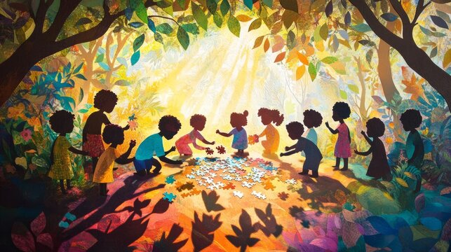 Joyful Gathering in Nature