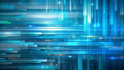 Dynamic abstract background featuring blue vertical and horizontal lines with glowing accents