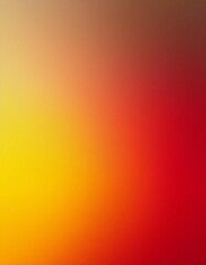 modern and simple yellow and red gradient colors background with grain rough texture