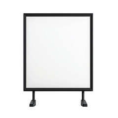 Naklejka premium Blank outdoor signage board for customizable displays