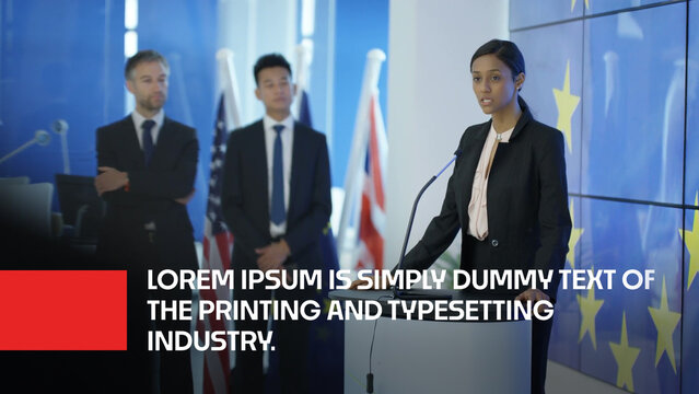 Stylish Animated Header for Breaking News Broadcast | Minimal News Titles for Weekly Recap Segments