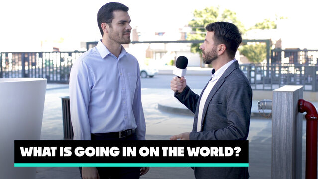 Minimalist Breaking News Broadcasting Title Animation | Smooth Animations for Weather Forecast News Segments