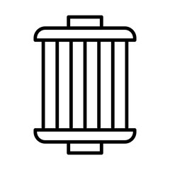 Oil Filter line icon