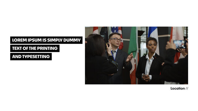 Sophisticated Broadcast Titles Animations for News Reports | Dynamic Graphics for Live Event Coverage and Streaming