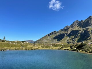lake in the mountains