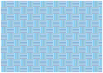 寄木風のスクエアな背景（水色）