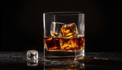whiskey on the rocks