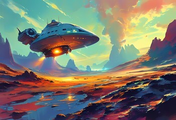 futuristic ship