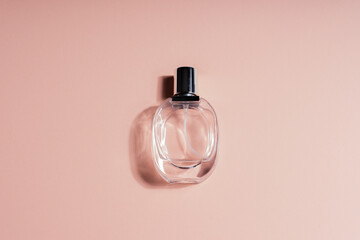 perfume bottle top view