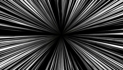 Obraz premium Animating comic speed lines in manga and anime style with alpha channel using three unique concentration lines â€“ radial, vertical, and diagonal â€“ for an engaging effect in cartoons