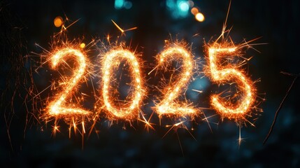 2025 New Year's Eve Sparkler Celebration