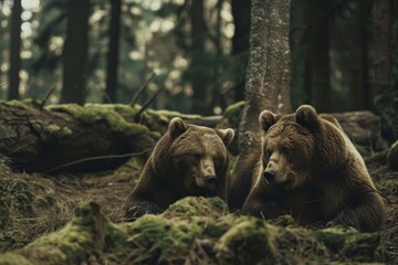 Fototapeta premium Freshly cut raw meat with coarse salt and pepper sprinkled on top, accentuating the marbled textures and rich color.