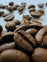 coffee beans close up macro
