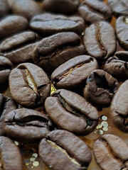 coffee beans close up macro