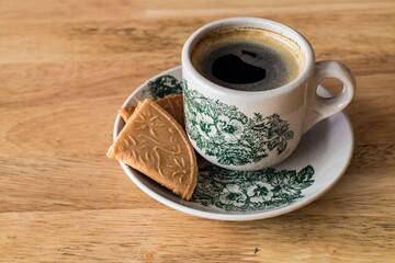 a cup of coffee