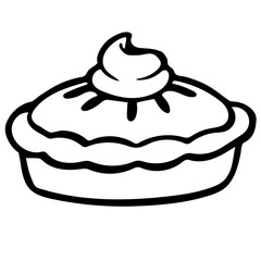 Hand drawn doodle fall themed icons