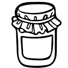 Hand drawn doodle fall themed icons