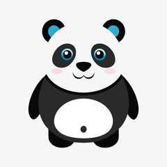 Panda vector image illustration and artwork