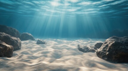 Ocean Floor Sunlight