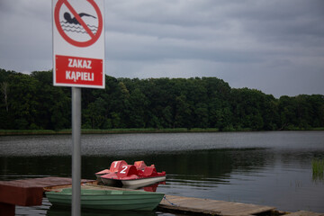 oznaczenie, droga, ostrzegawczy, nie, niebo, niebezpieczeństwo, zakazane, zabronione, blękit