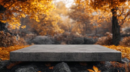 Autumn in the public park of The Hague