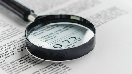 Optical character recognition (OCR) software for converting scanned text into editable documents graphic resoruce isolated on white background