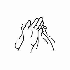 provide hygiene icon sign vector