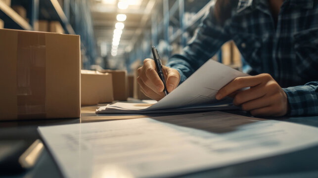 Shipping Documents and Waybills in Warehouse Setting