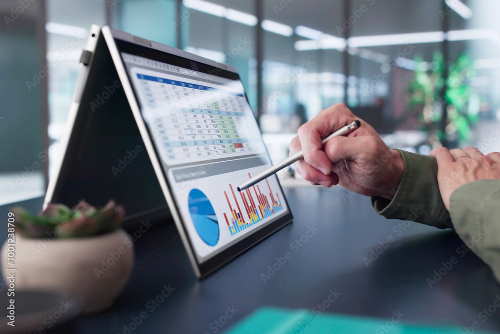 Aufkleber Data Analyst Using Data Analytics KPI