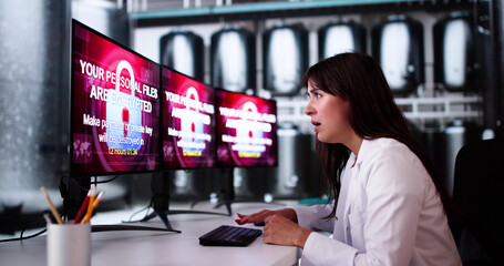 Ransomware Cyber Attack Breach