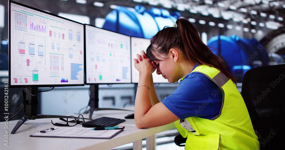 Poster Engineer Operators Using Scada System