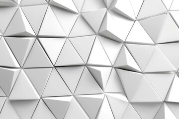 Obraz premium Composition with triangular shapes in an abstract geometric style