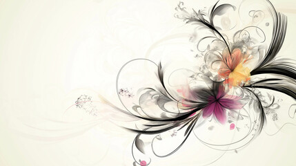 Minimalist Abstract Design with Modern Elements