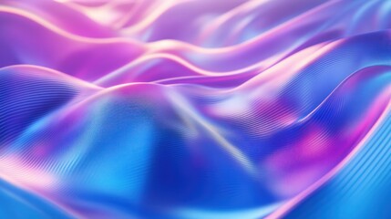 Abstract Colorful Waves